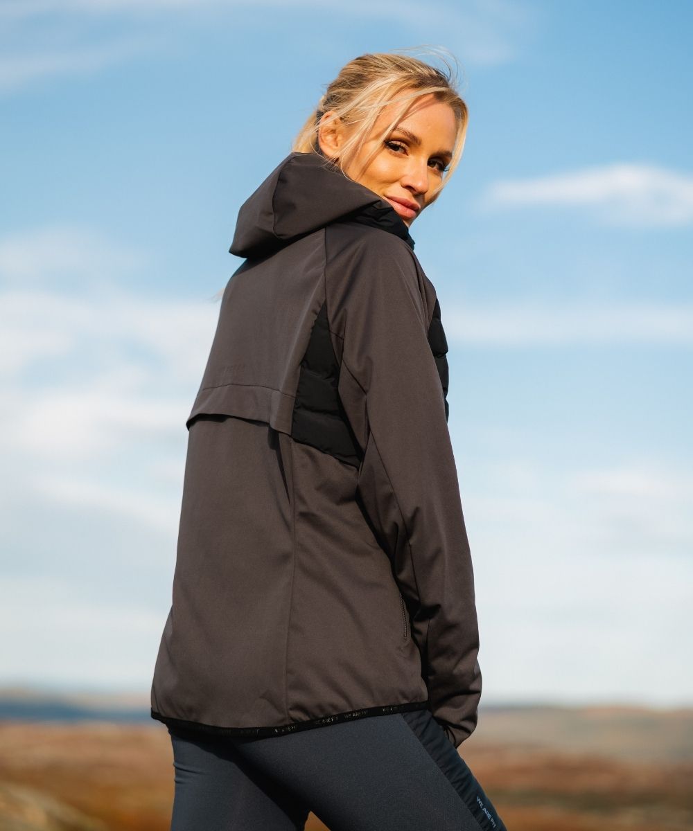 We Are Fit Black Hybrid Jacket