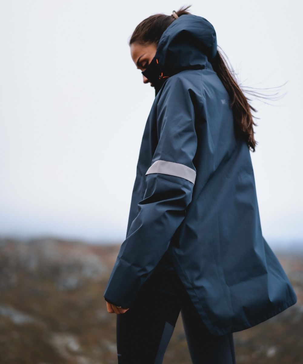 We Are Fit Blue Poncho