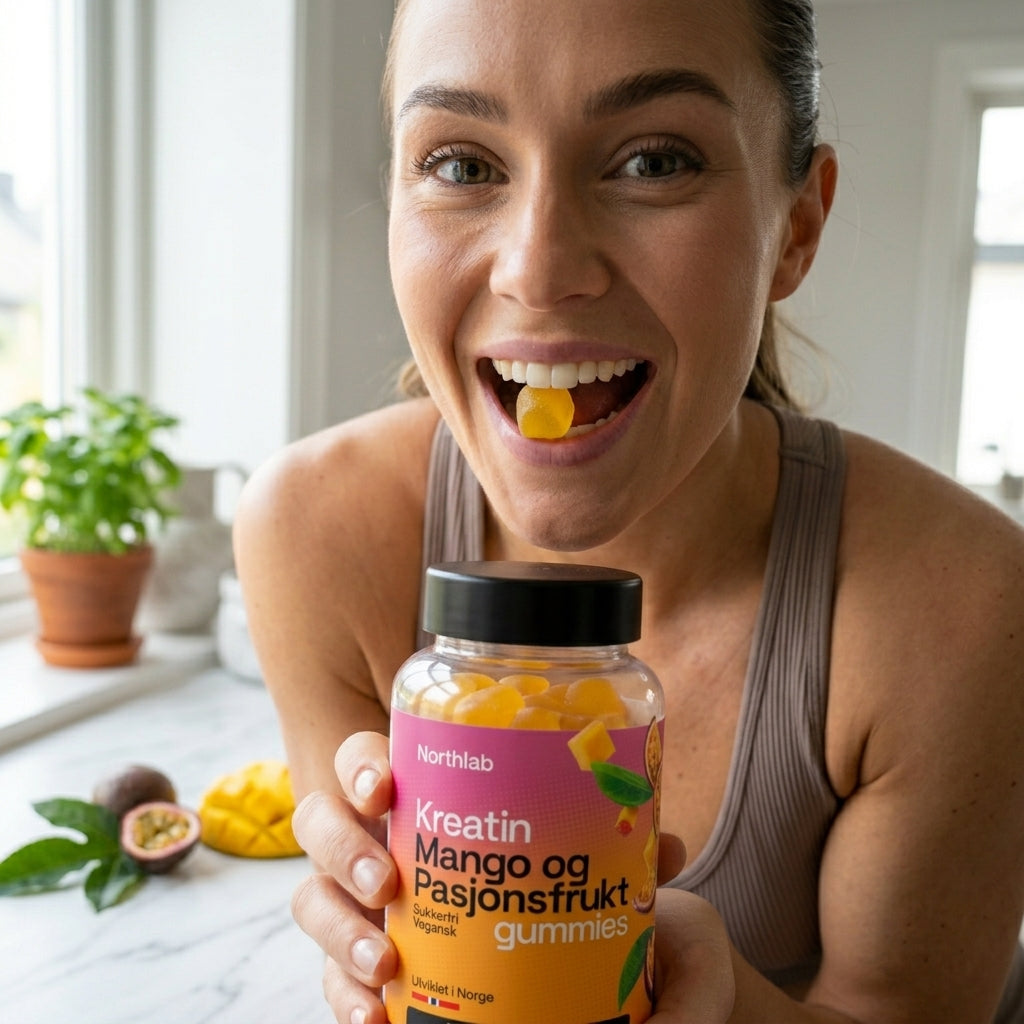 Kreatingummies med Mango & Pasjonsfrukt (90 stk)
